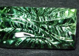 Tormalina verde taglio fancy