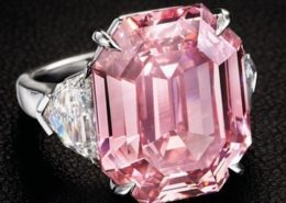 Diamante rosa Winston Pink Legacy