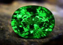 Tsavorite garnet