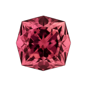 Tormalina attraversata dalla luce che mostra come il colore renda immediata la lettura dell’identità della pietra